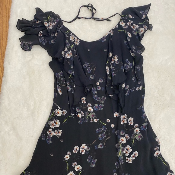 Juicy Couture Floral Flutter Sleeve Dress - Picture 6 of 8